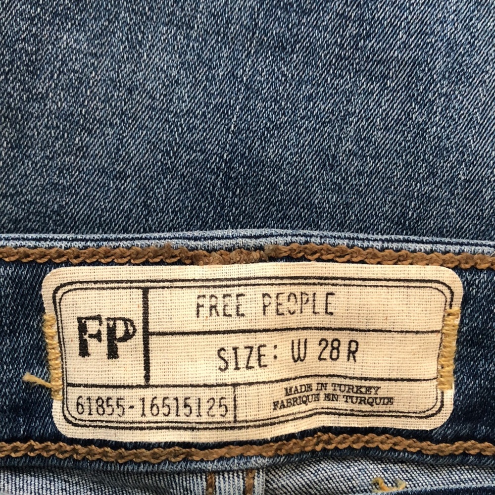Free People Pintuck Skinny Jeans - Picture 9 of 10